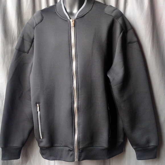 Sean John Zip Up Bomber Jacket - Black 2XL